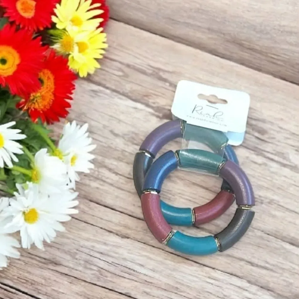 Multicolor Beaded Bracelet Set – Mix, Match & Stack